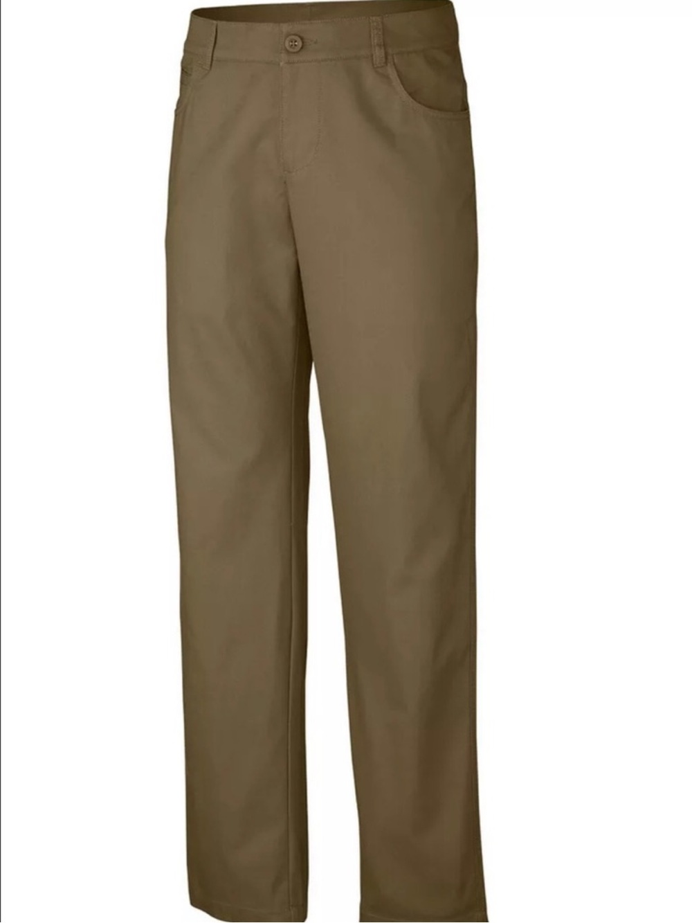 Columbia “Brownsmead” 5 Pocket Khaki Tan Regular Fit Pants MENS size 42 X 30